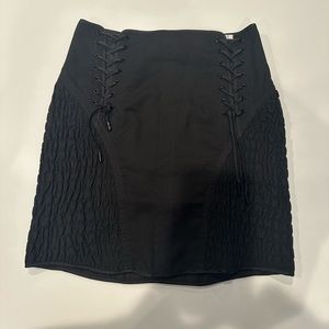 ALICE MCCALL BLACK MINI SKIRT